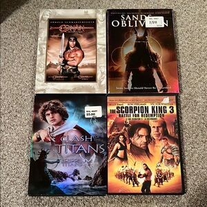 Action Fantasy Movie DVD Collection / 5 Films on DVD